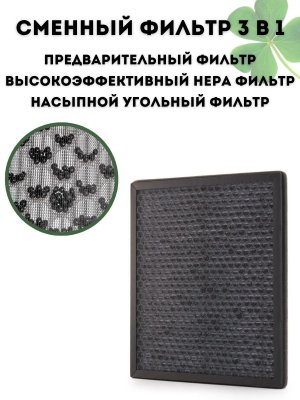 Фильтр HEPA для очистителя воздуха CleverTech 3 в 1