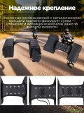 Мотосумка для мотоцикла боковая, кожаная CleverTech 33х25х13см