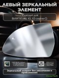Зеркальный элемент левый с обогревом и слепыми зонами BMW Х7 Х6 Х5 Х3, серии G