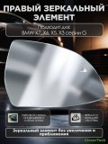 Зеркальный элемент правый с обогревом и слепыми зонами BMW Х7 Х6 Х5 Х3 серии G