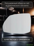 Зеркало левое асферическое с подогревом для AUDI Q7 4M Q5 FY